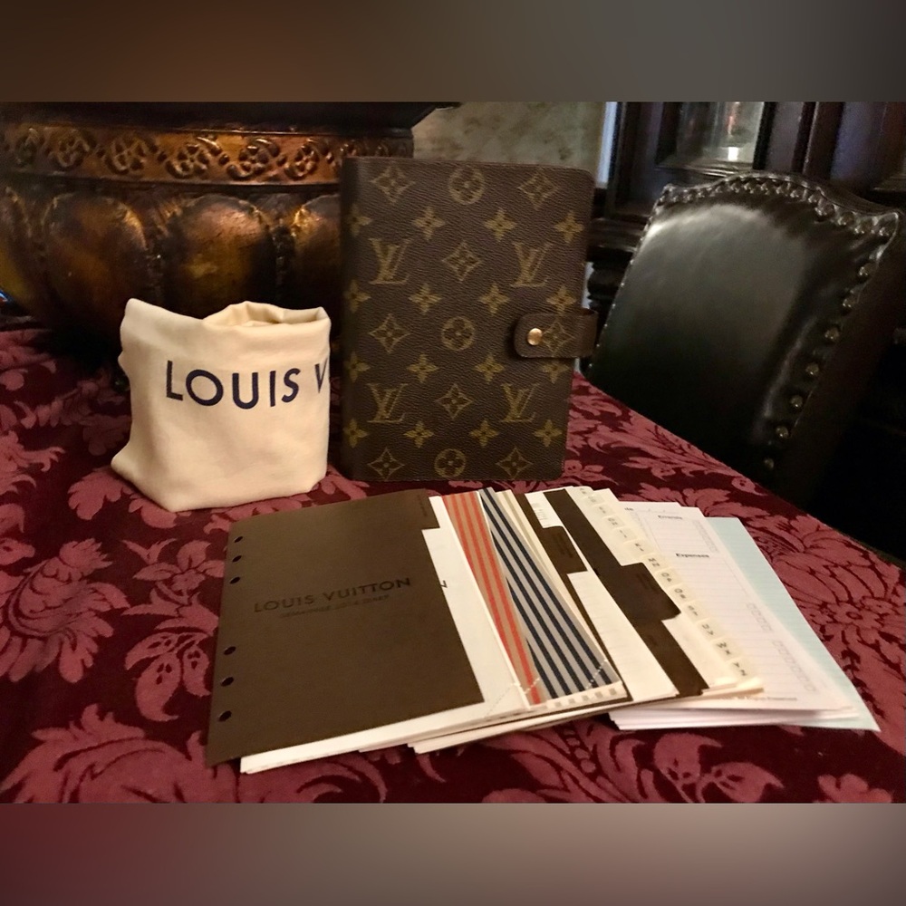 Louis Vuitton Monogram Agenda Planner Wallet